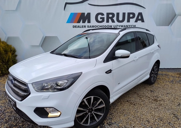 Ford Kuga cena 82999 przebieg: 81000, rok produkcji 2018 z Ostrołęka małe 781